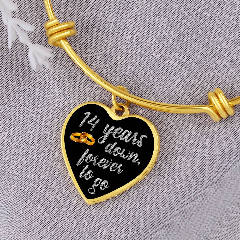 14th Anniversary Bracelet Silver