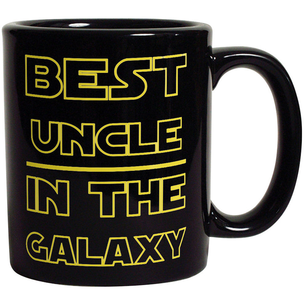 Bester Onkel in der Galaxie-Kaffeetasse
