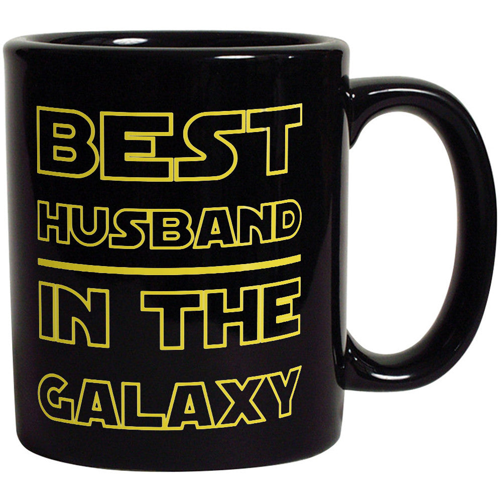 El mejor marido de la galaxia: taza de café divertida para marido