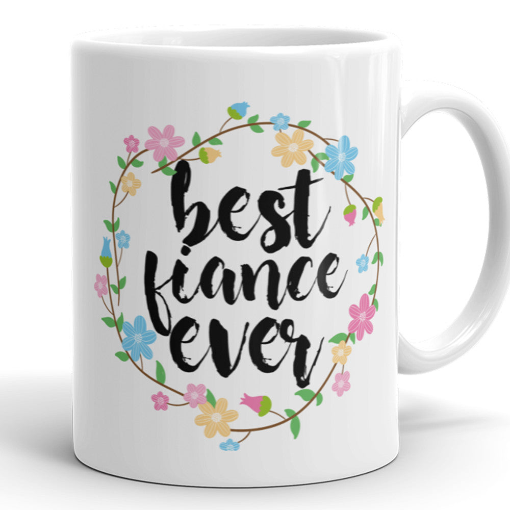 Kaffeetasse „Bester Verlobter aller Zeiten“.