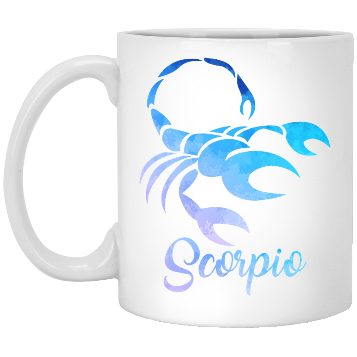Scorpio 11 oz. White Mug