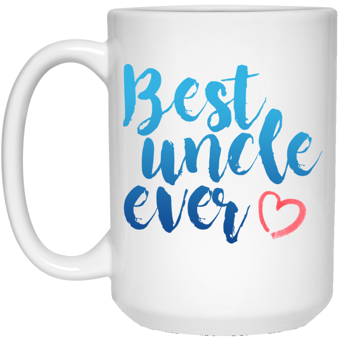 Bester Onkel aller Zeiten 15 oz. Weiße Tasse