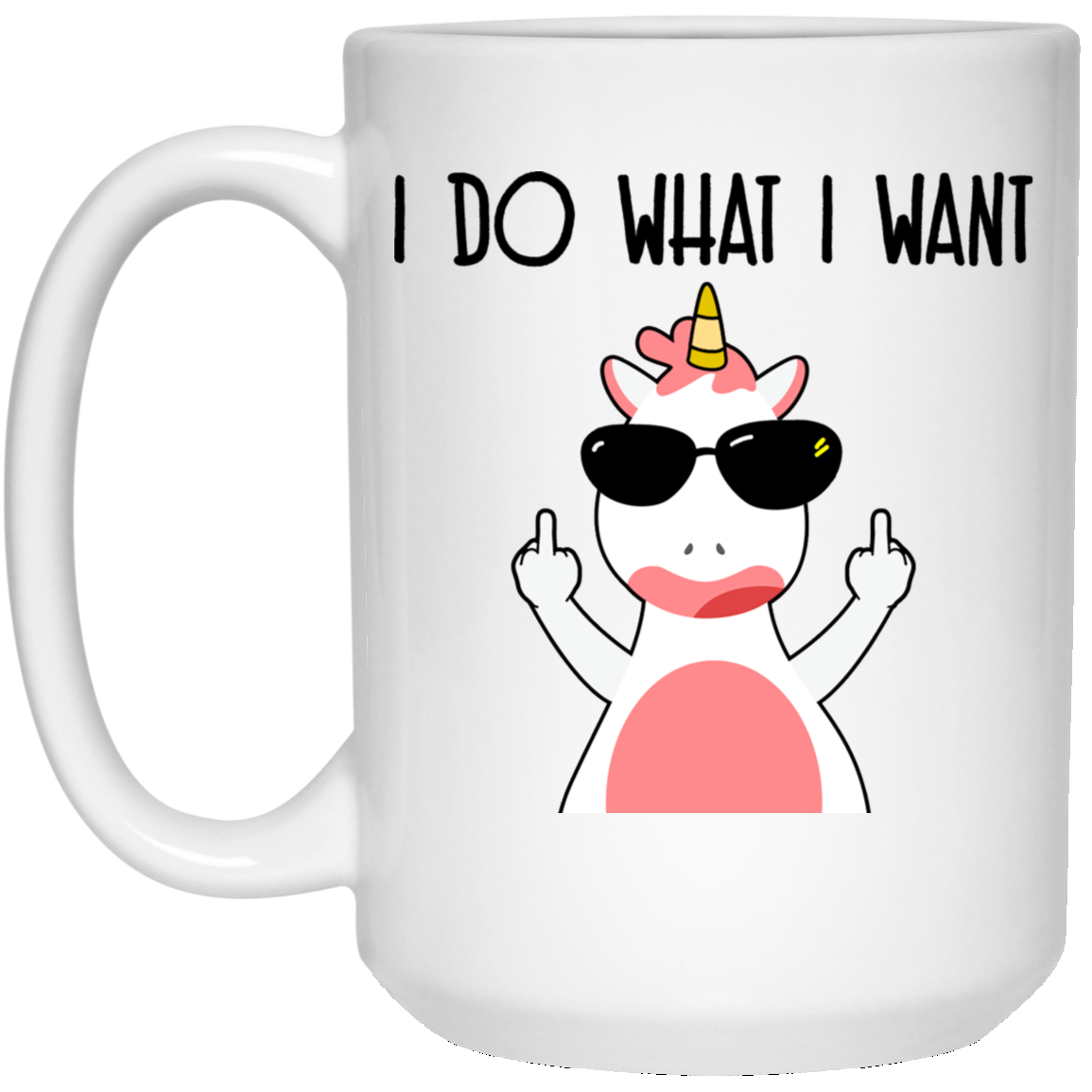 Ich mache, was ich will 15 oz. Weiße Tasse