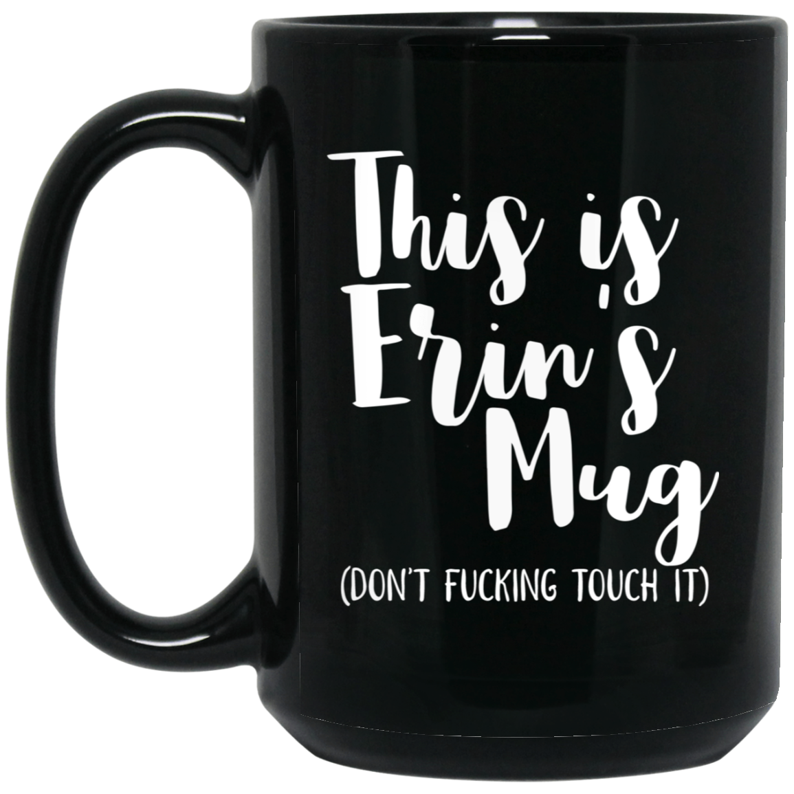 Erin Adkinson 15 oz. Schwarzer Becher