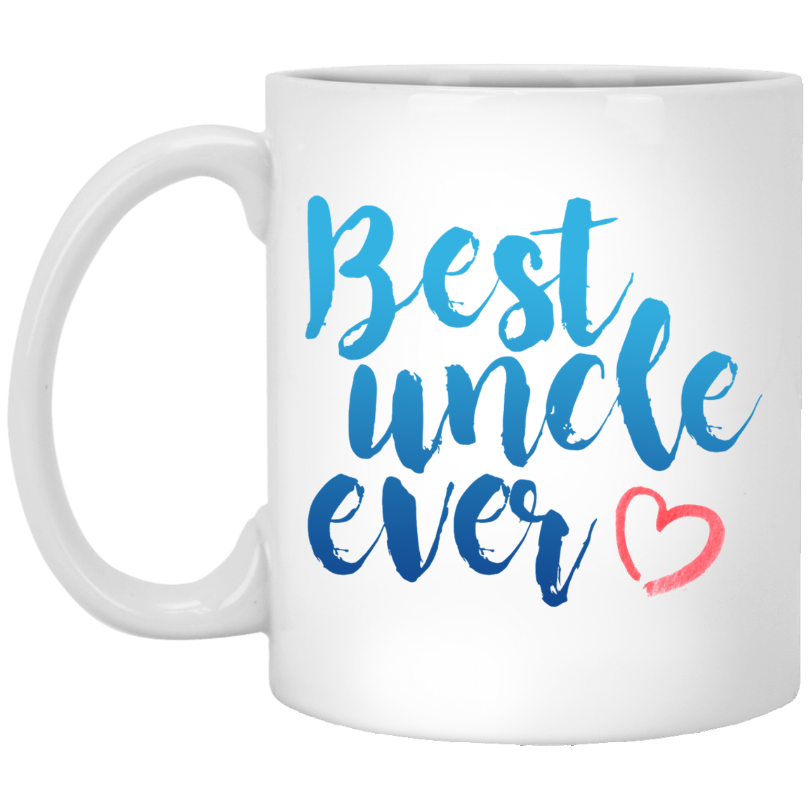 Bester Onkel aller Zeiten 11 oz. Weiße Tasse