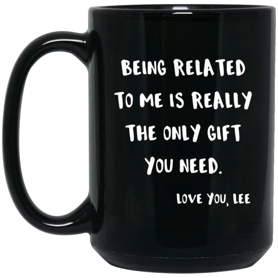 Gavin Payne 15 oz. Black Mug