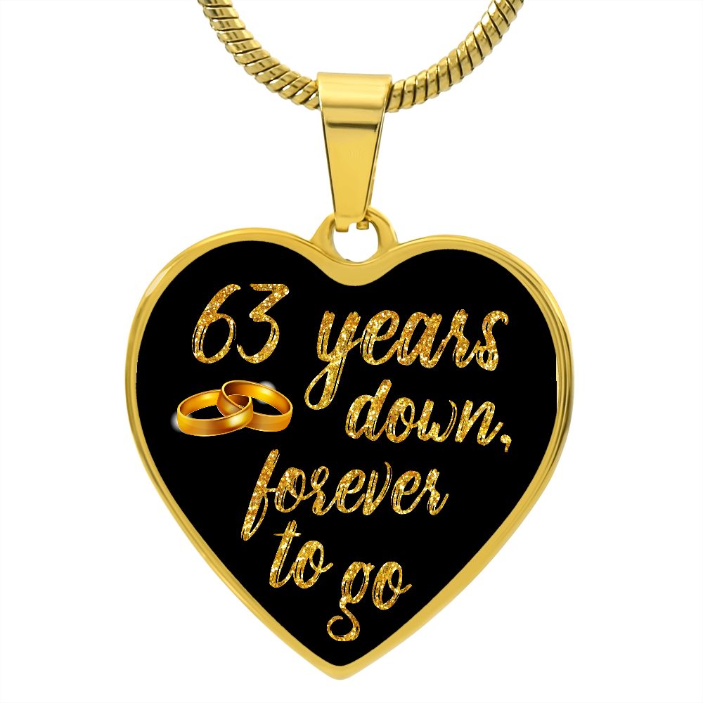 63 years Necklace