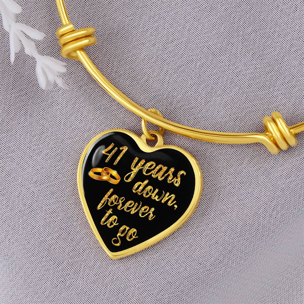 41st Anniversary Bracelet Gold