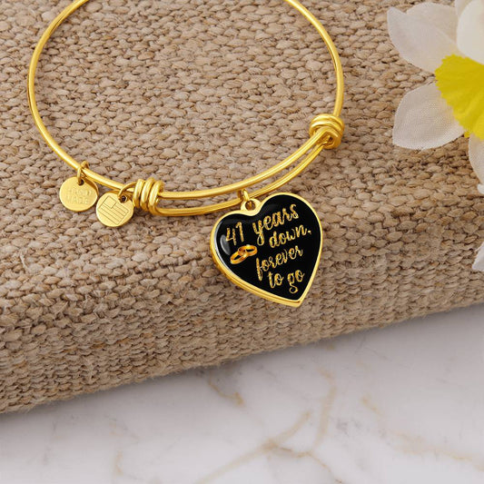 41st Anniversary Bracelet Gold