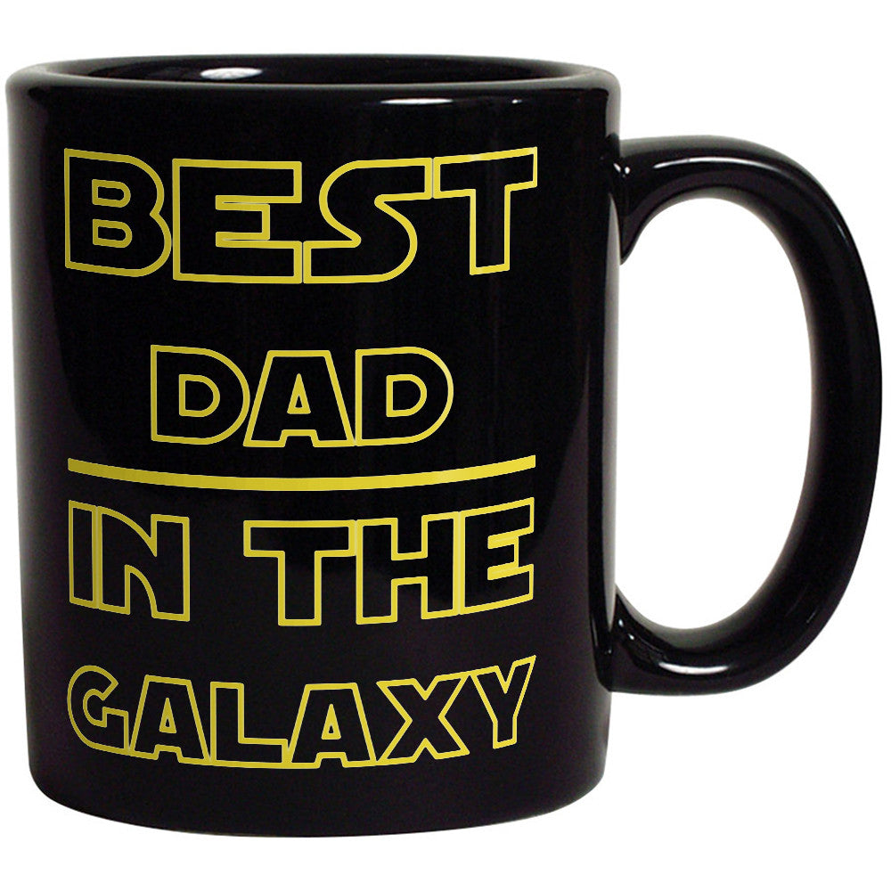 Bester Papa der Galaxis – lustige Kaffeetasse für Vater