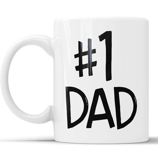 #1 Papa – Nummer Eins Papa Kaffeetasse