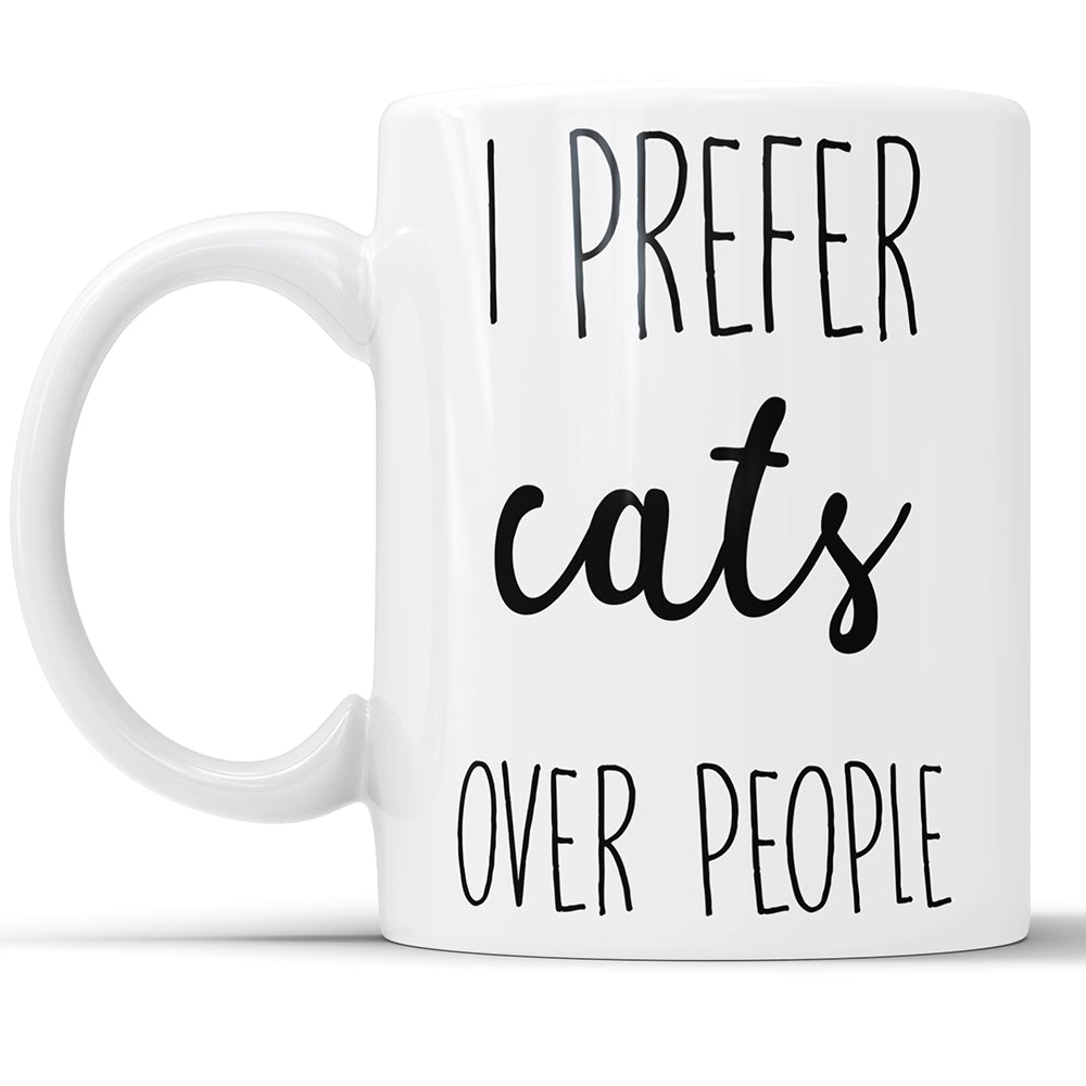 Ich bevorzuge Katzen gegenüber Menschen