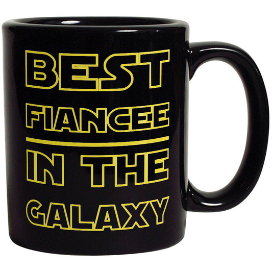 Beste Verlobte der Galaxis – Lustige Kaffeetasse für Verlobte