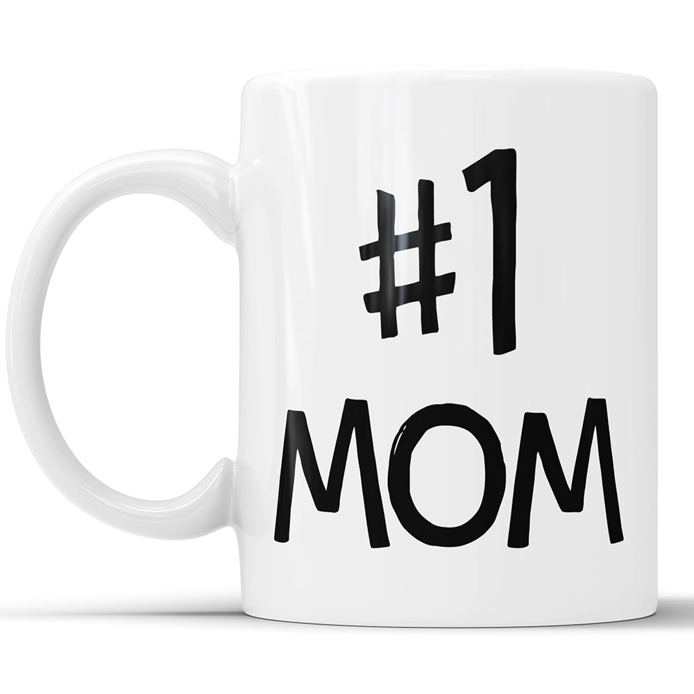 #1 Mom - Number One Mom Coffee Mug