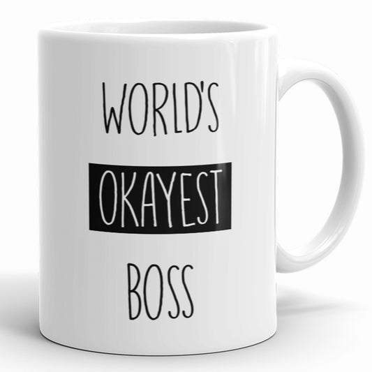 El jefe más bueno del mundo - Taza de café divertida para el jefe