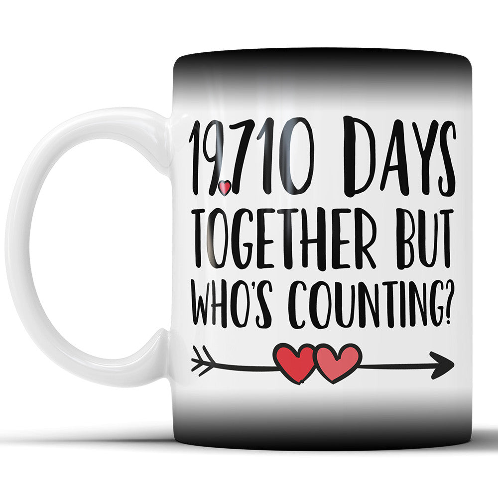 Anniversary Color Changing Coffee Mug