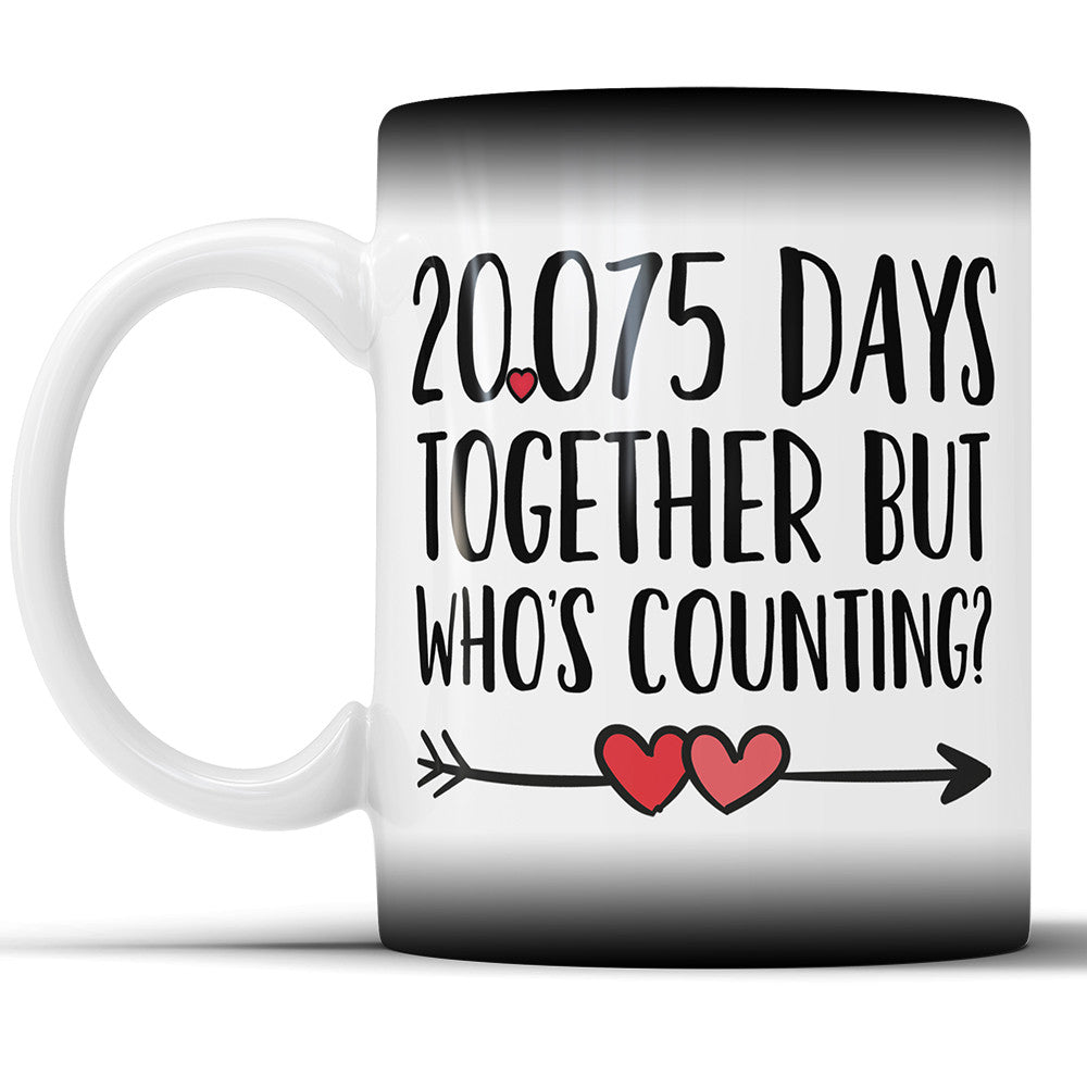 Anniversary Color Changing Coffee Mug