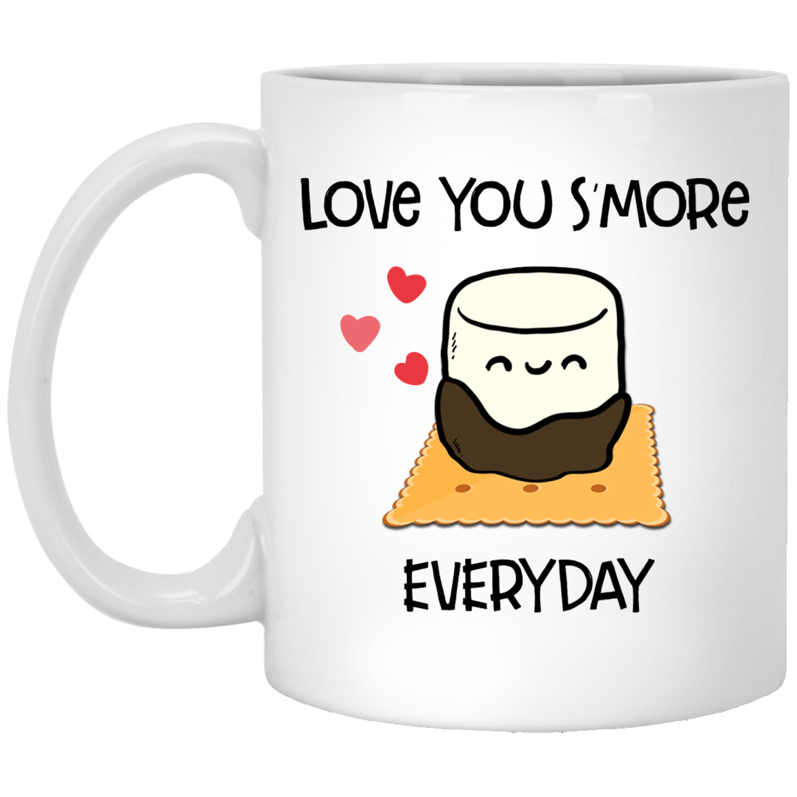 I Love You S'more 11 oz. White Mug