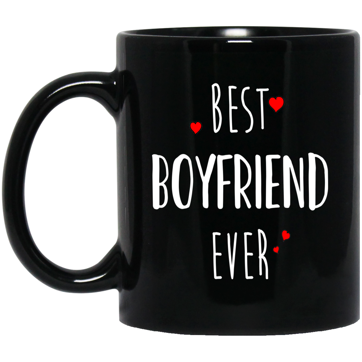 Best Boyfriend Ever 11 oz. Black Mug