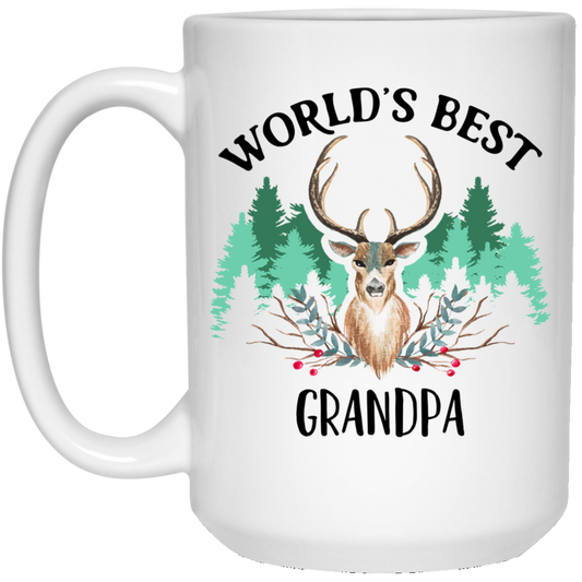 Weltbester Opa 15 oz. Weiße Tasse