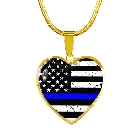 Blue Lives Matter Necklace/Bangle