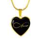 I Love You Forever Luxury Necklace Gold