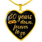 30 Years Necklace Gold