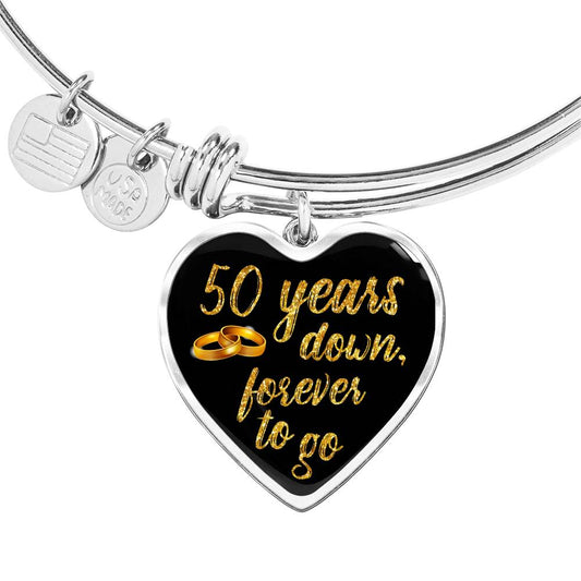 50th Anniversary Bracelet Gold
